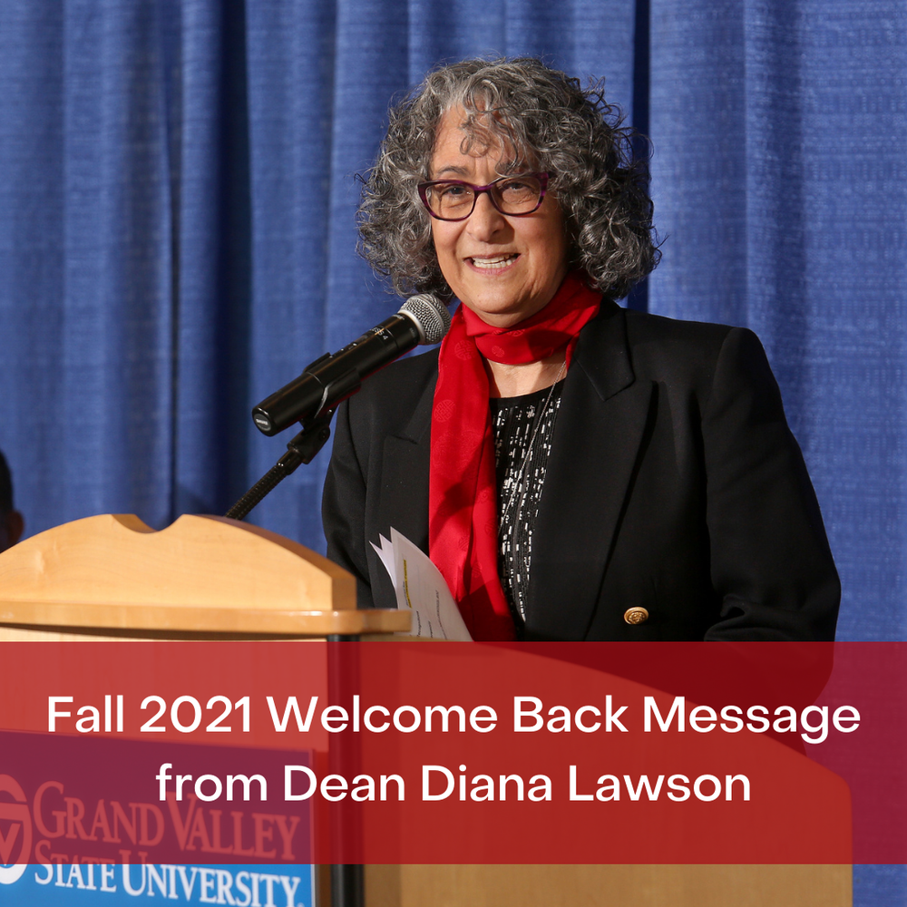 Dean Lawson Welcome Message